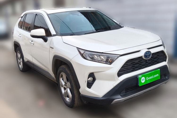 Used Toyota RAV4 2020 Dual-Engine 2.5L E-CVT Two-Wheel Drive Elite Edition Front Right 45 Deg