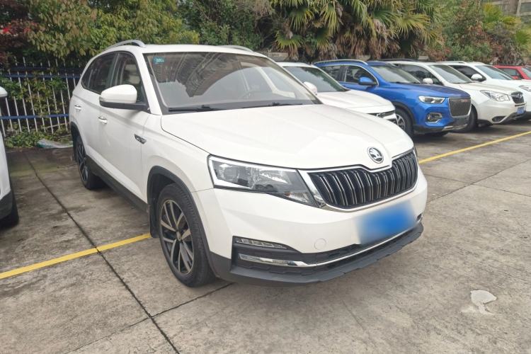 Used Skoda Kamiq 2018 1.5L Automatic Comfort Edition China V Standard Front Right 45 Deg