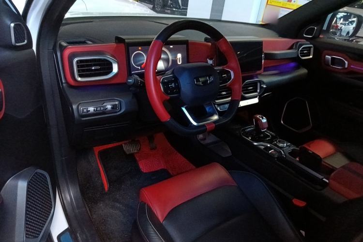 Used Geely Auto icon 2022 1.5TD Qingyuan Limited Edition Center Console