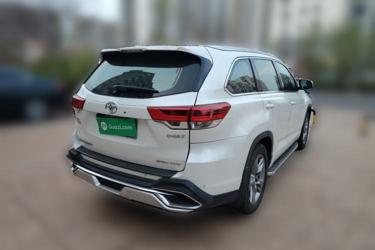 Used Toyota Highlander 2018 2.0T Four-Wheel Drive Prestige Version 7 Seats China VI Standard Rear Right 45 Deg