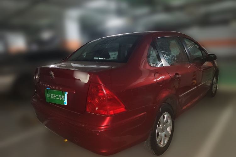 Used Peugeot 307 2010 Sedan 1.6L Manual Comfort Edition Rear Right 45 Deg