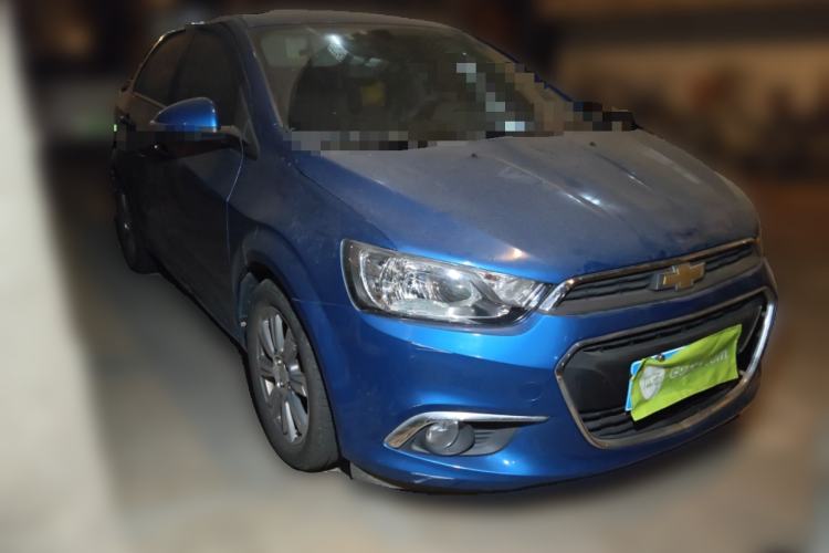 Used Chevrolet Aveo Sonic 2014 Sedan 1.6SX AT Fashion Edition Front Right 45 Deg