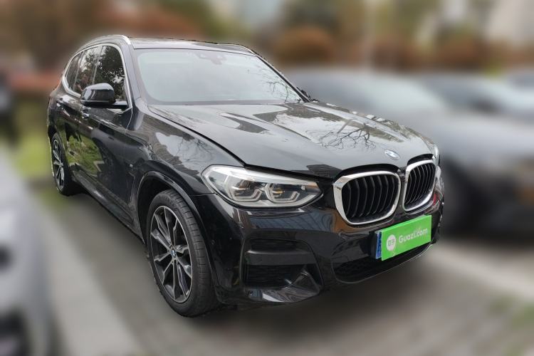 Used BMW X3 2020 xDrive30i Luxury Model with M Sport Package Front Right 45 Deg