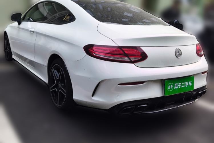 Used Mercedes-Benz C-Class 2022 Refresh C 200 Coupe Rear Left 45 Deg