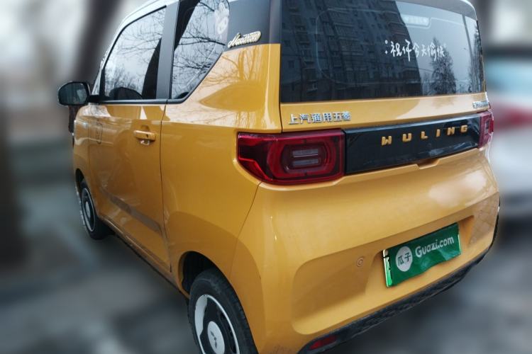 Used Wuling Hongguang MINIEV 2021 Macaron Fashion Edition Lithium-Ion Battery Rear Left 45 Deg