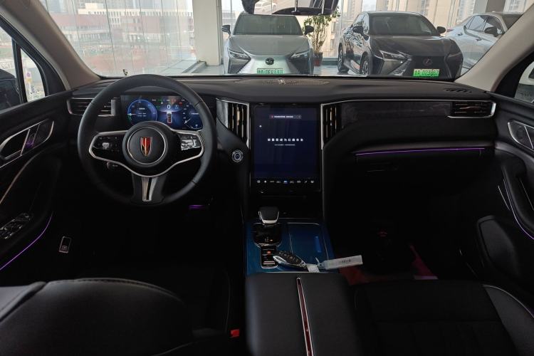 Used Hongqi HS7 PHEV 2024 2.0T PHEV Four-Wheel Drive Flagship Edition 7 Seats
