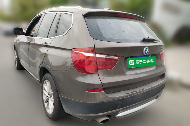 Used BMW X3 2013 Facelifted xDrive20i Luxury Edition Rear Left 45 Deg