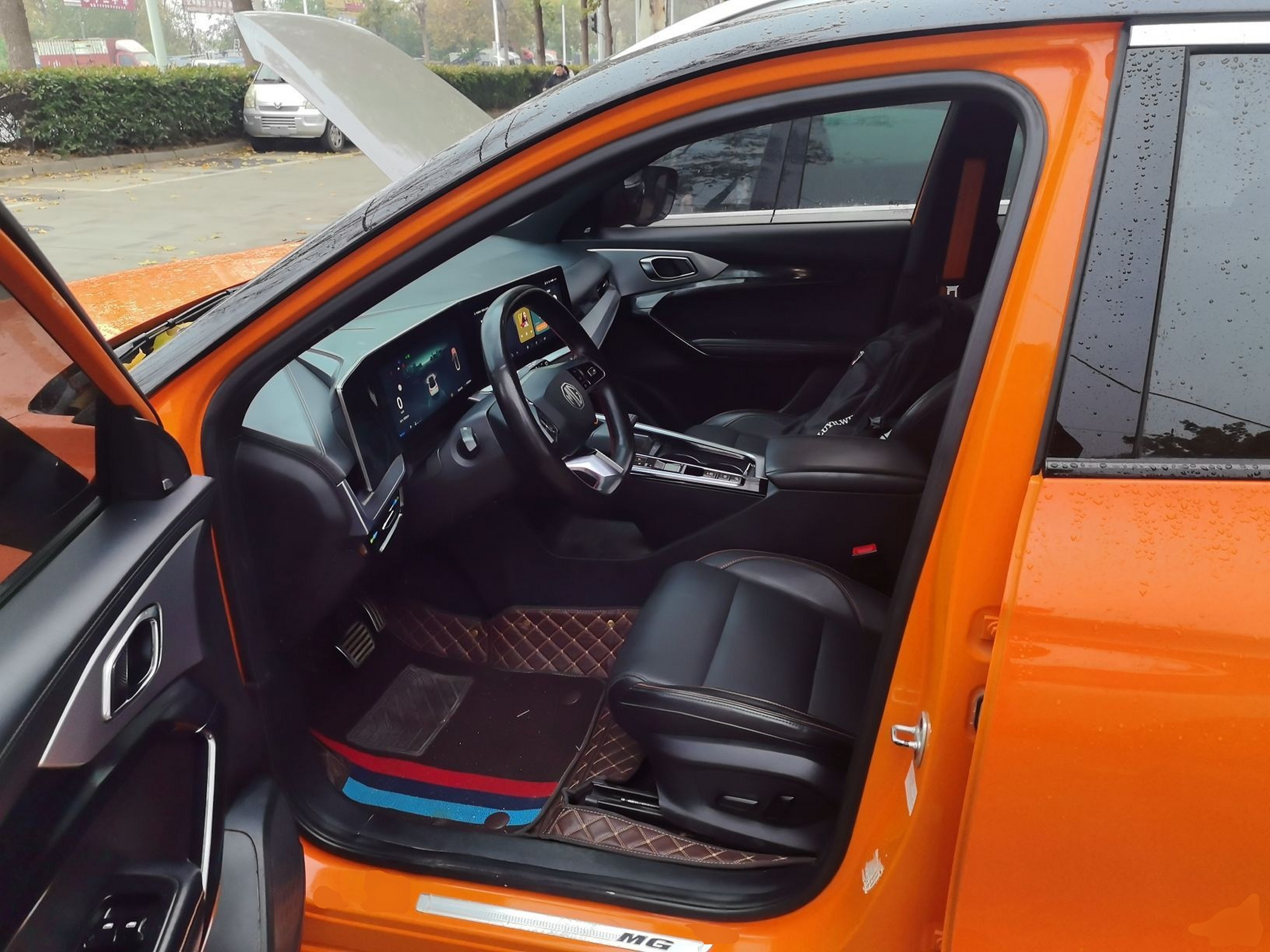 Avant de la voiture