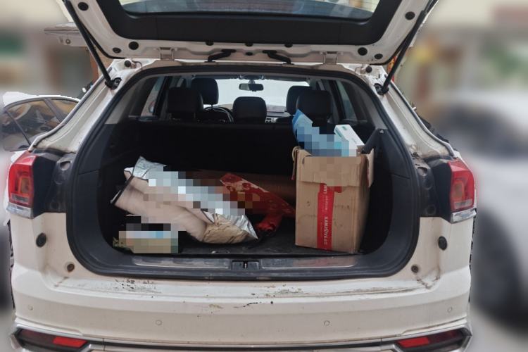 Used Zotye Domy X7 2017 1.5T Manual Elite Version Trunk