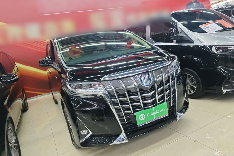 Used Toyota Alphard 2021 Dual-Engine 2.5L Luxury Edition Front Right 45 Deg