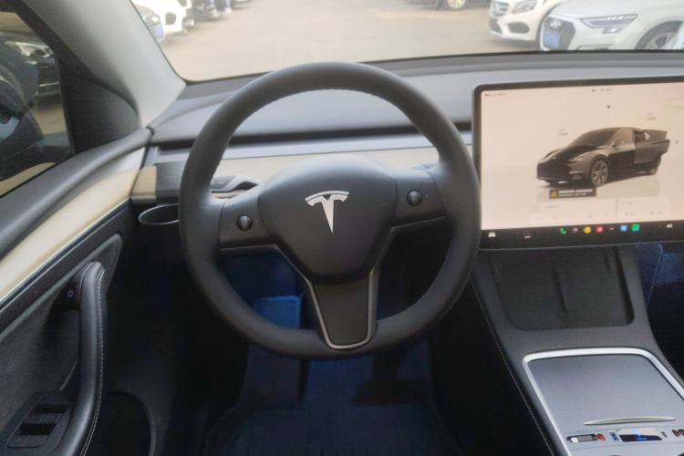 Used Tesla Model Y 2022 Revised Version Rear-Wheel Drive Steering Wheel