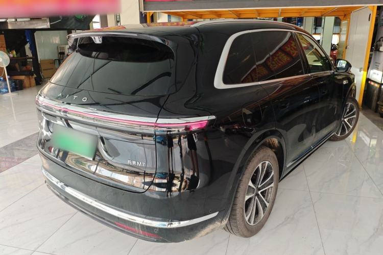 Used Hima AITO M7 2026 Model Range-Extending Ultra All-Wheel Drive 6-Seater Version Rear Right 45 Deg