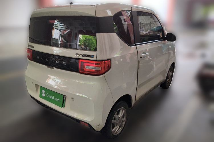Used Wuling Hongguang MINIEV 2021 Macaron Fashion Edition Lithium-Ion Battery Rear Right 45 Deg