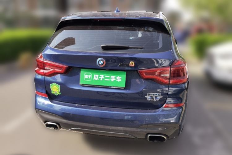 Used BMW X3 2020 xDrive30i Luxury Model with M Sport Package Rear