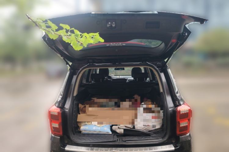 Used GAC Trumpchi GS7 2017 280T Two-Wheel Drive Luxury Model Trunk