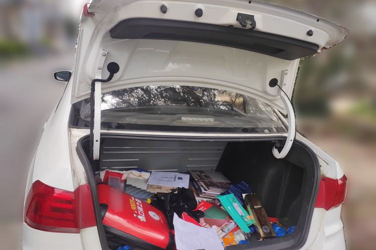 Used Volkswagen Santana 2019 1.5L Automatic Fashion Edition China VI Trunk