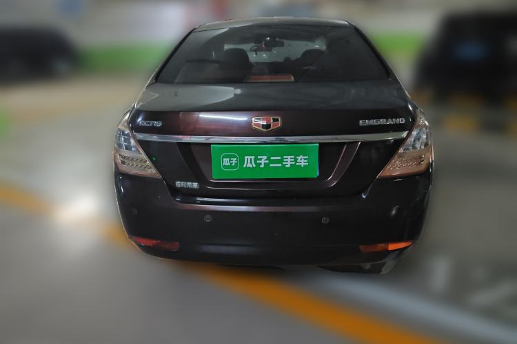 Used Geely Auto Classic Emgrand 2013 Sedan 1.5L Manual Elite Model Rear