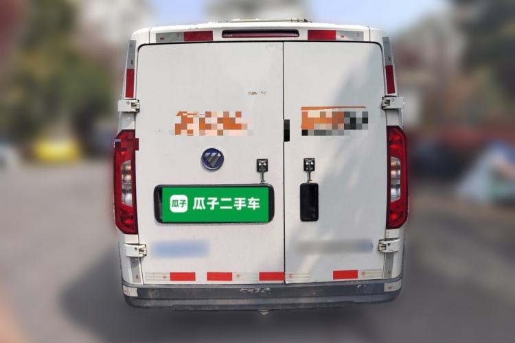Used Foton Intelligent Blue Elf E7 2023 Pure Electric Van Flat Roof 2 Seats CATL 46.36 kWh