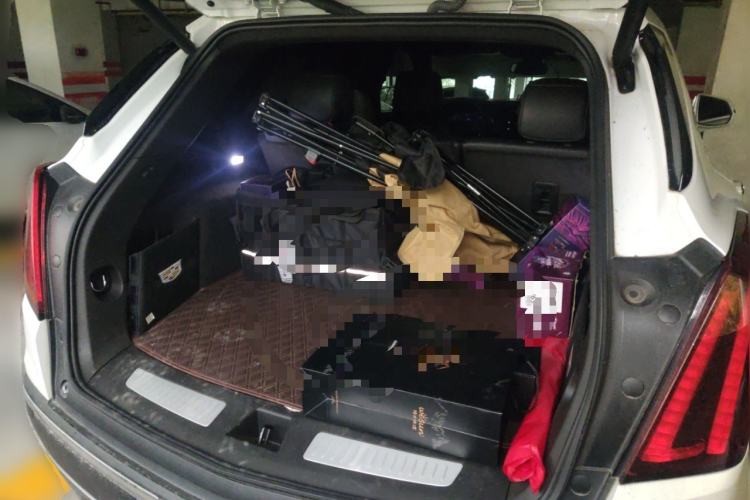 Used Cadillac XT5 2021 2.0T Two-Wheel Drive Luxury Version Trunk