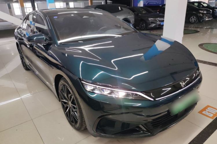 Used BYD Han 2022 EV 610 km All-Wheel-Drive Qianshan Cui Limited Edition Front Right 45 Deg