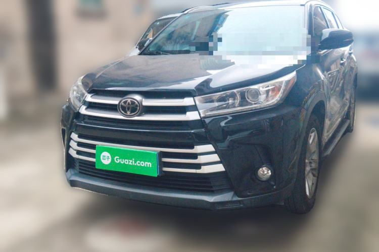 Used Toyota Highlander 2018 2.0T Four-Wheel Drive Luxury Version 7 Seats China VI Standard