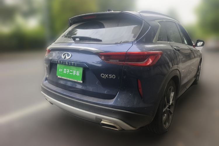 Used Infiniti QX50 2018 2.0T Four-Wheel Drive Smart Edition Rear Right 45 Deg