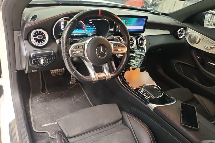 Used Mercedes-Benz C-Class AMG 2019 AMG C 43 4MATIC Coupe Center Console