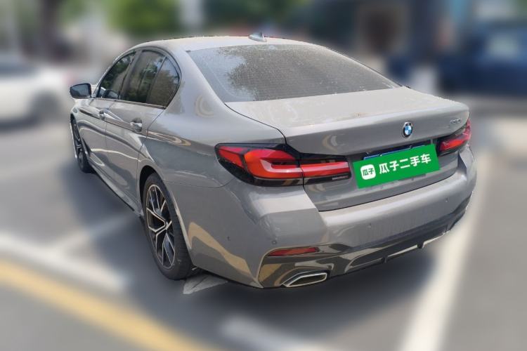 Used BMW 5 Series 2022 Restyled 530i Sport Line with M Sport Package Rear Left 45 Deg