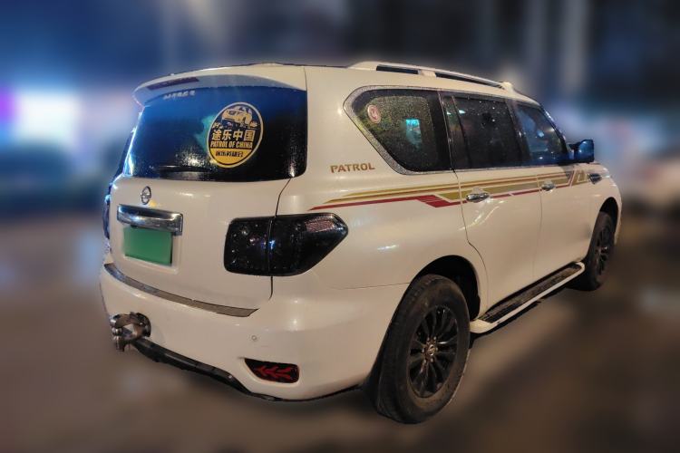 Used Nissan Patrol 2018 Y62 4.0 XE Middle East Rear Right 45 Deg