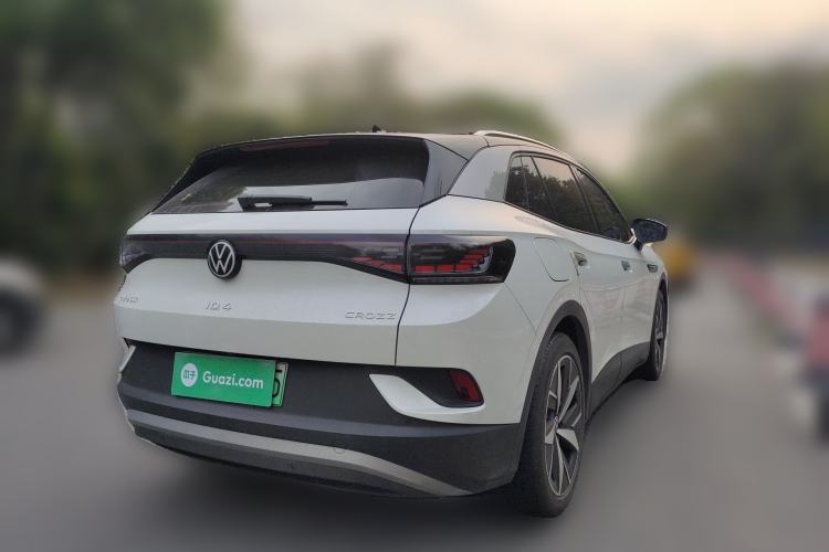 Used Volkswagen ID.4 CROZZ 2021 Long-Range Lite PRO Two-Wheel Drive Version Rear Right 45 Deg