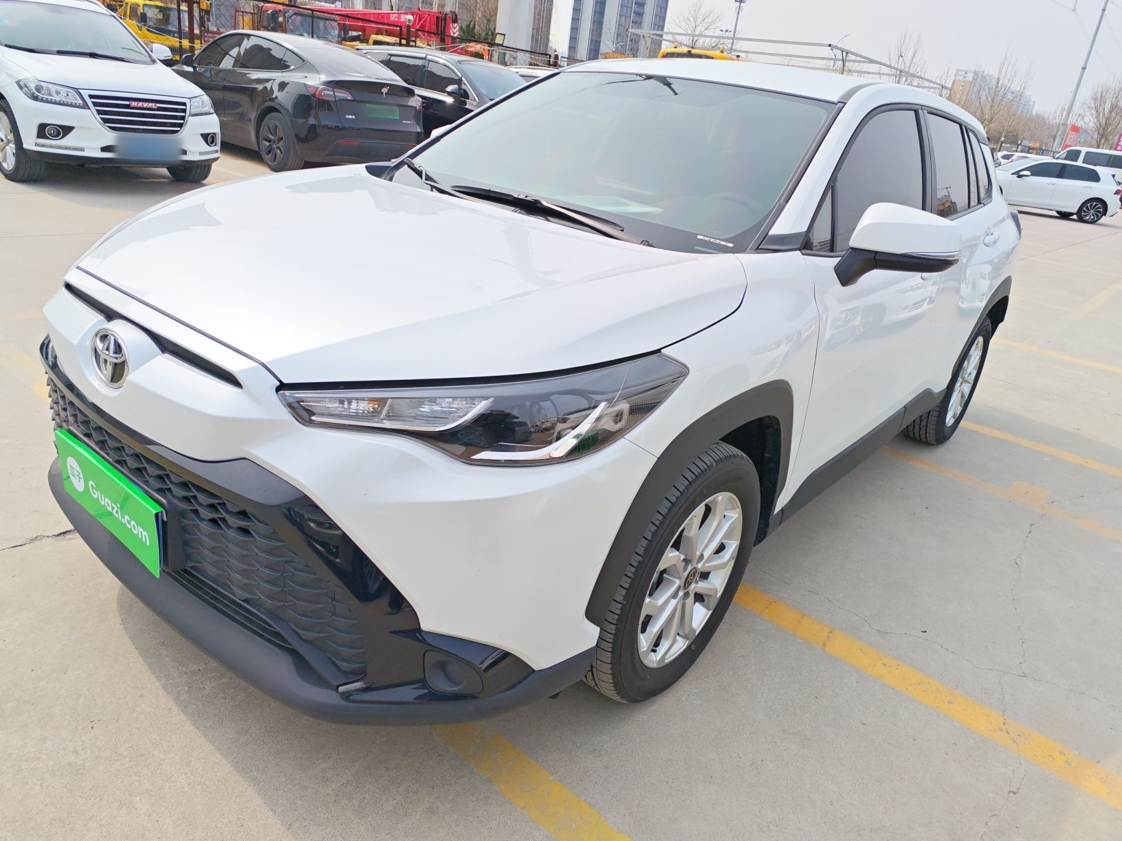 تحت مقدمة السيارة