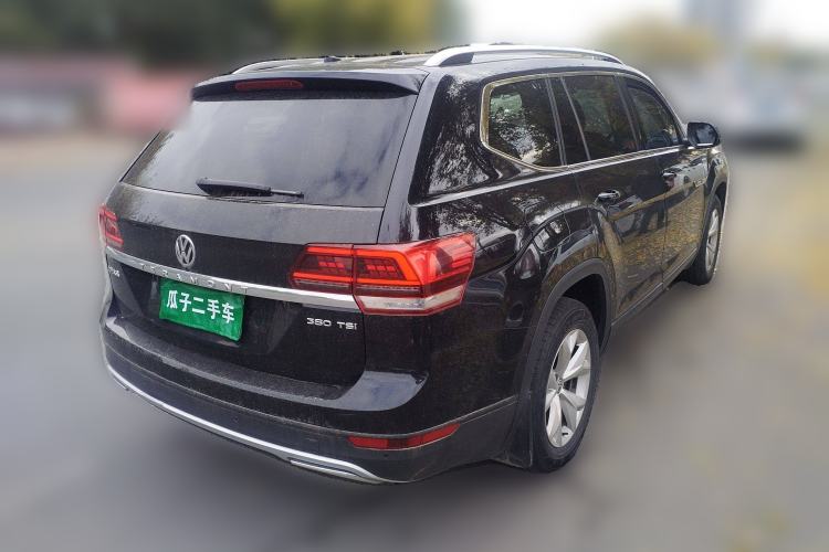 Used Volkswagen Teramont 2017 380TSI Four-Wheel Drive Comfort Edition Rear Right 45 Deg