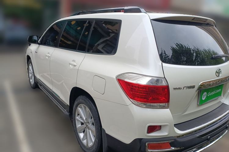 Used Toyota Highlander 2012 3.5L 4x4 7-Seater Luxury Edition Rear Left 45 Deg