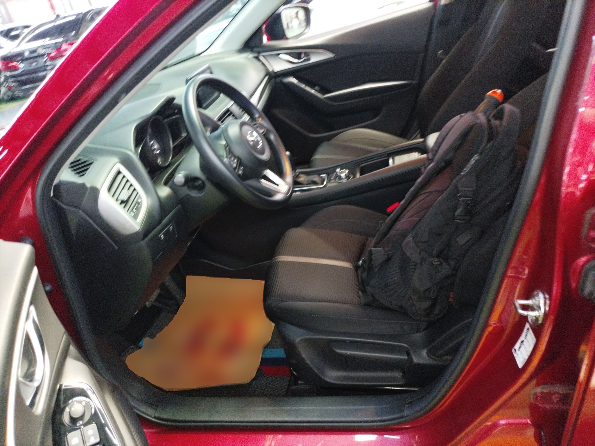 Interior delantero