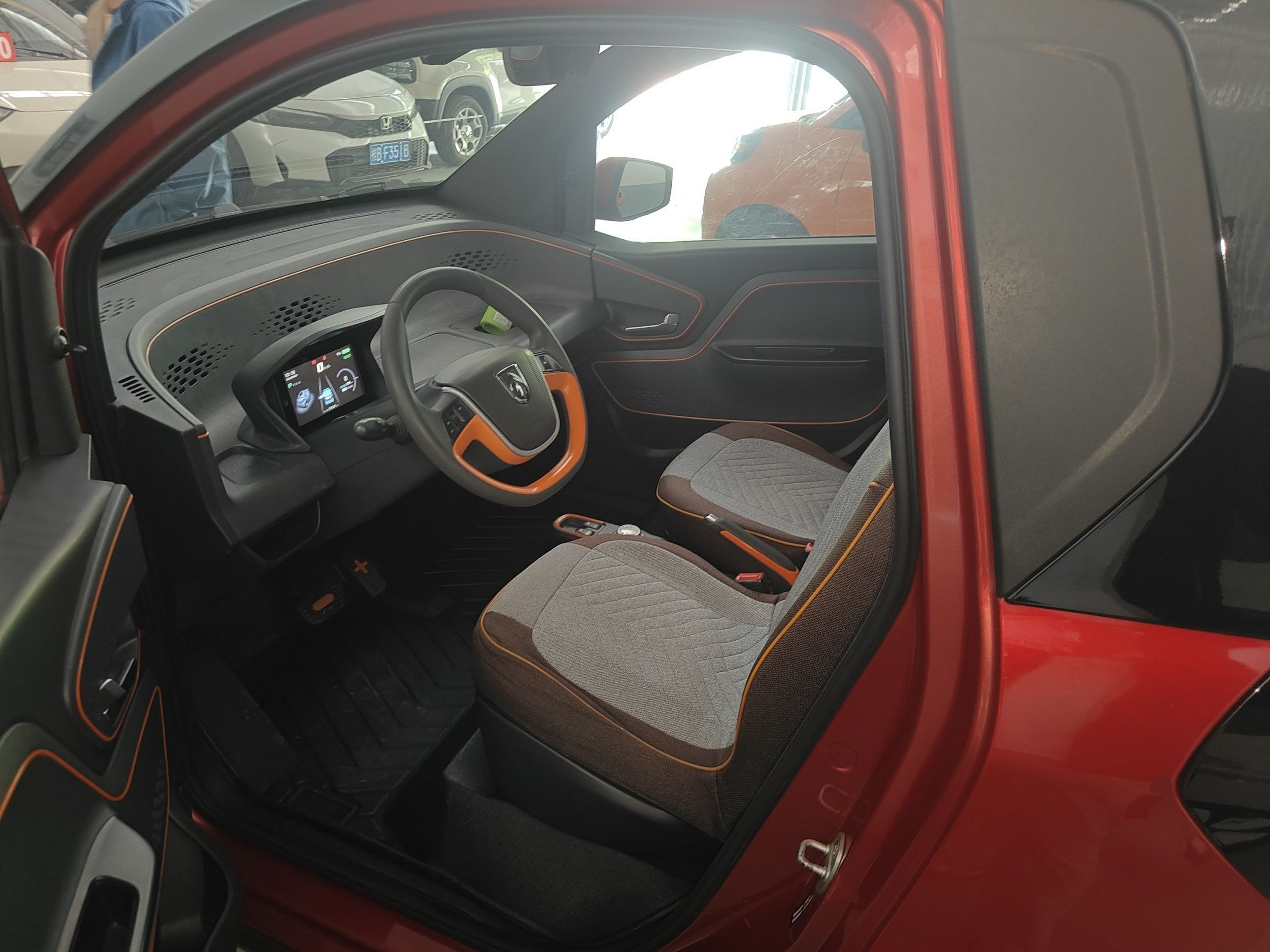 Avant de la voiture