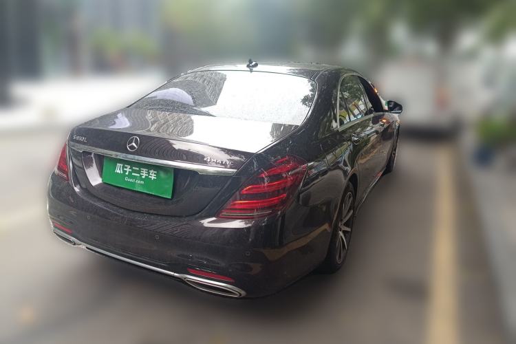 Used Mercedes-Benz S-Class 2019 S 450 L 4MATIC Rear Right 45 Deg