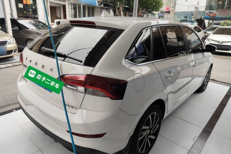 Used Skoda Rapid Spaceback 2020 1.5L Automatic Comfort Edition Rear Right 45 Deg