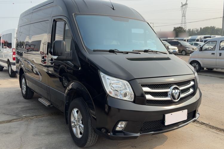 Used Foton Toano 2023 2.0T Compact Luxury Edition Manual Transmission Long Wheelbase Mid-Height Roof Rear Single Tire 9-Seater
