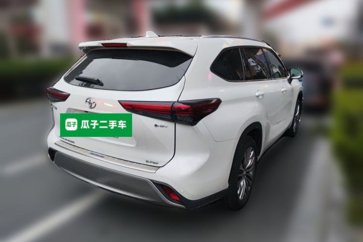 Used Toyota Highlander 2024 2.5L Smart Electric Hybrid Dual-Engine Four-Wheel Drive Prestige Version – 7 Seats Rear Right 45 Deg