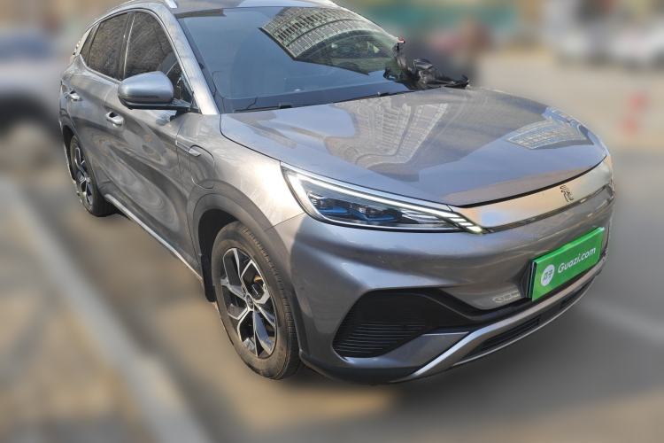 Used BYD Yuan PLUS 2023 Champion Edition 430KM Superior Model Front Right 45 Deg