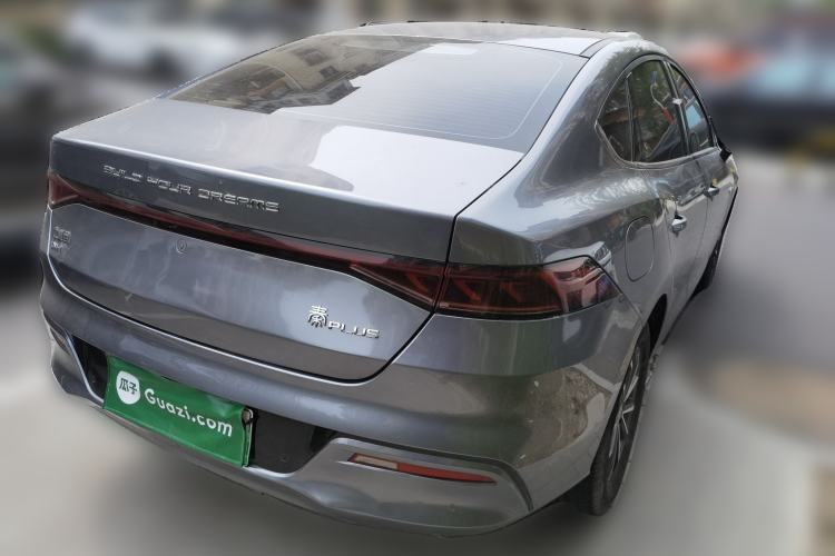 Used BYD Qin PLUS 2024 HONOR Edition DM-i 55KM Leading Model Rear Right 45 Deg