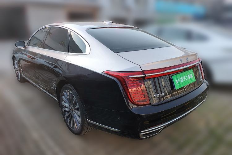 Used Hongqi H9 2020 3.0T Smart Connect Flagship Four-Seat Version Rear Left 45 Deg