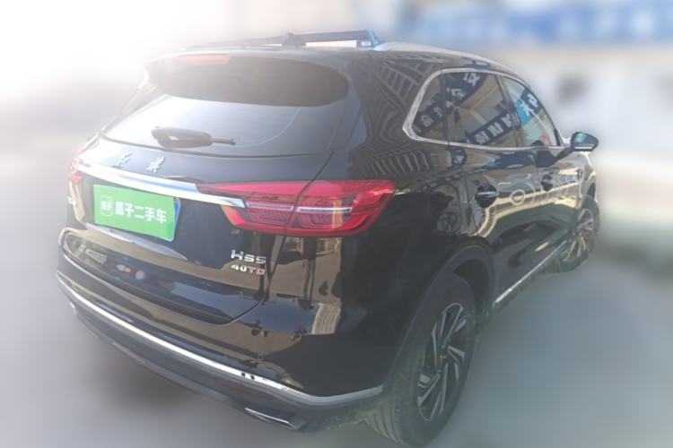 Used Hongqi HS5 2022 Revised Version 2.0T Smart Connect Flagship Edition Rear Right 45 Deg