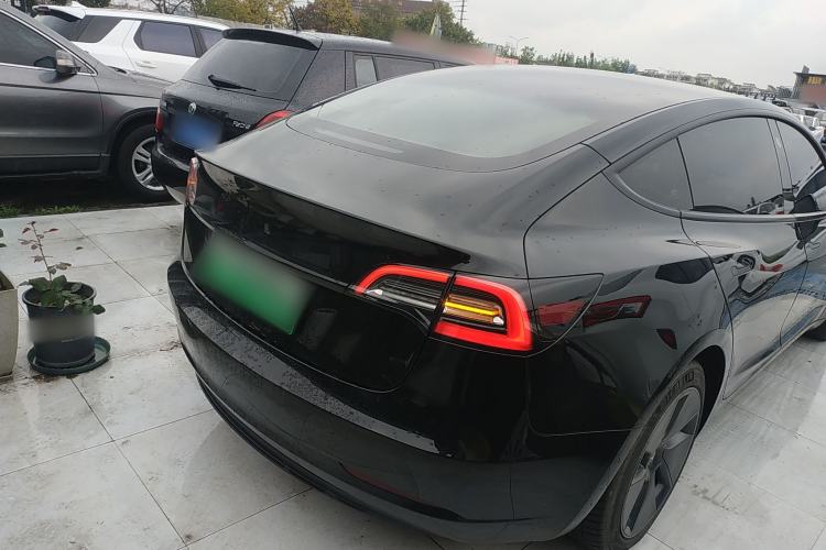 Used Tesla Model 3 2022 Rear-Wheel-Drive Version Rear Right 45 Deg