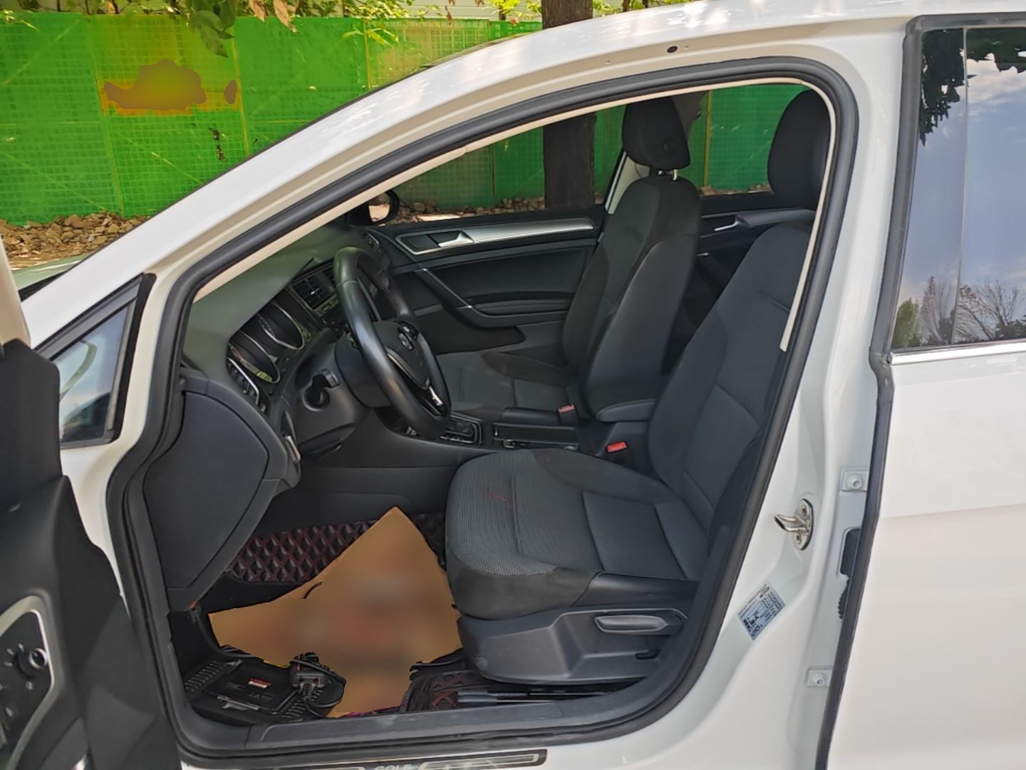 Avant de la voiture
