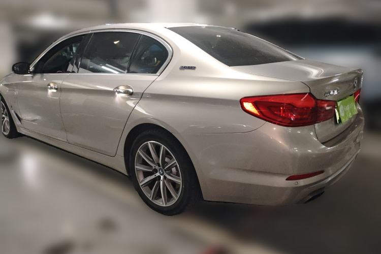 Used BMW 5 Series New Energy 2018 530Le Luxury Package Rear Left 45 Deg