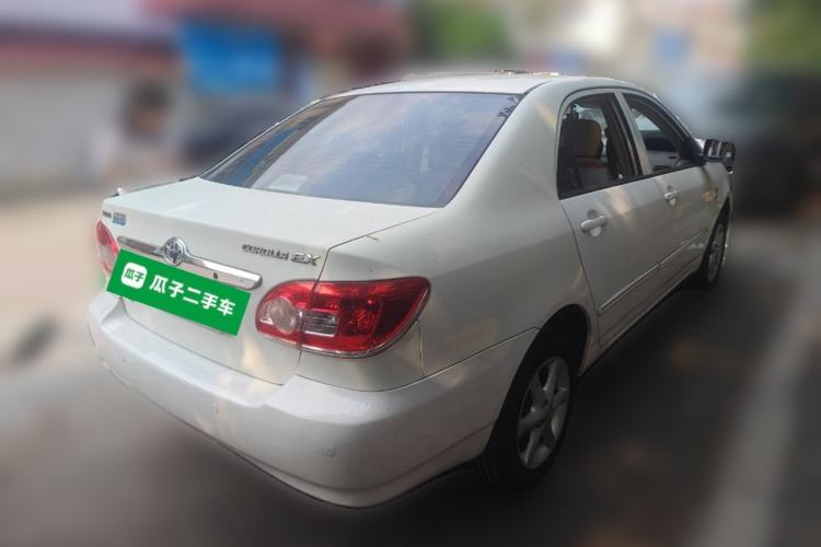 Used Toyota Corolla EX 2011 1.6L Automatic Luxury Edition Rear Right 45 Deg