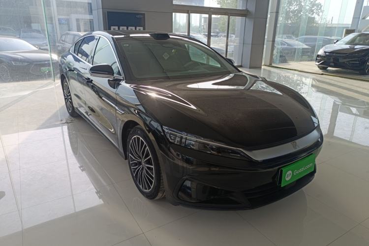 Used BYD Han 2025 DM-i Intelligent Driving Edition 125KM LiDAR Flagship Model Front Right 45 Deg
