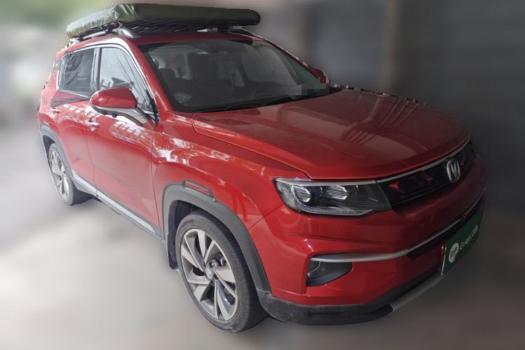 Used CHANGAN CS35PLUS 2019 1.4T DCT Smart Connect Blue Whale Edition Front Right 45 Deg