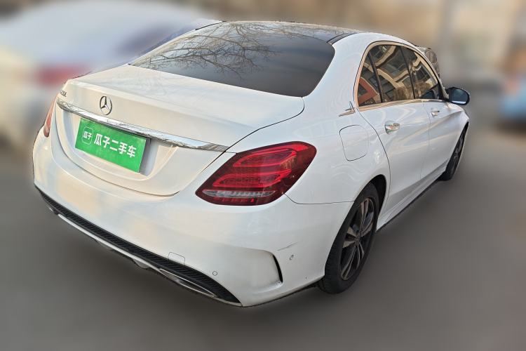 Used Mercedes-Benz C-Class 2018 C 200 L Sport Edition Rear Right 45 Deg